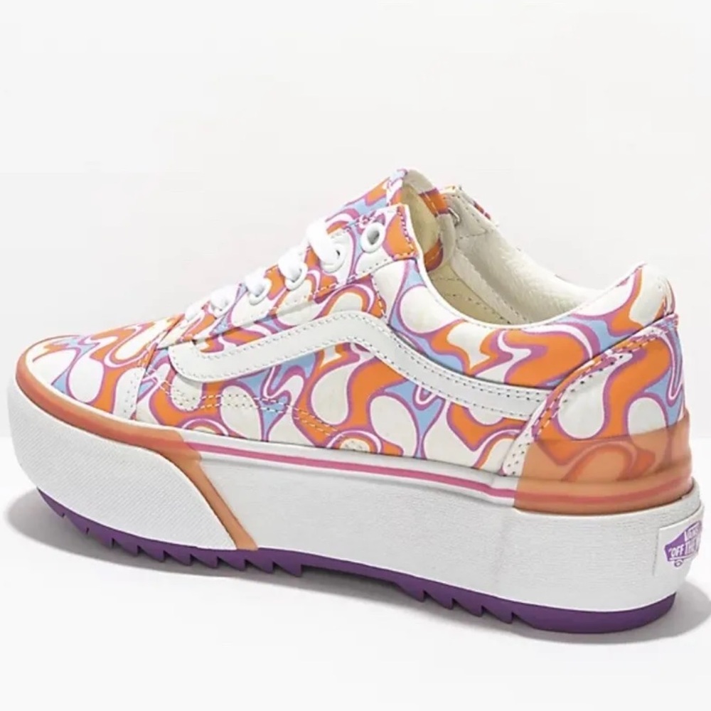 Vans Old Skool stacked UV Sneakers W7 M5.5. NWOB.